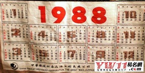 1988是什麼|1988年是什么年